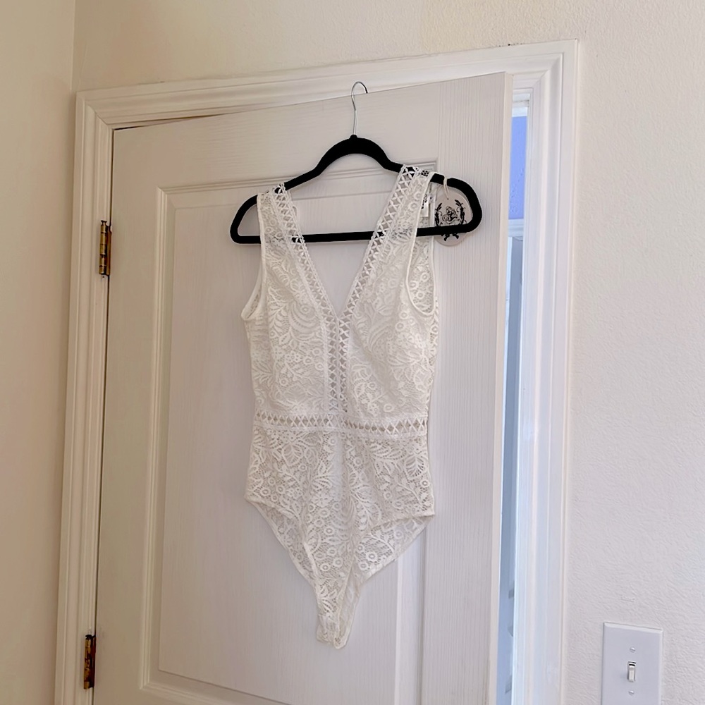 Lace body suit by Elenza